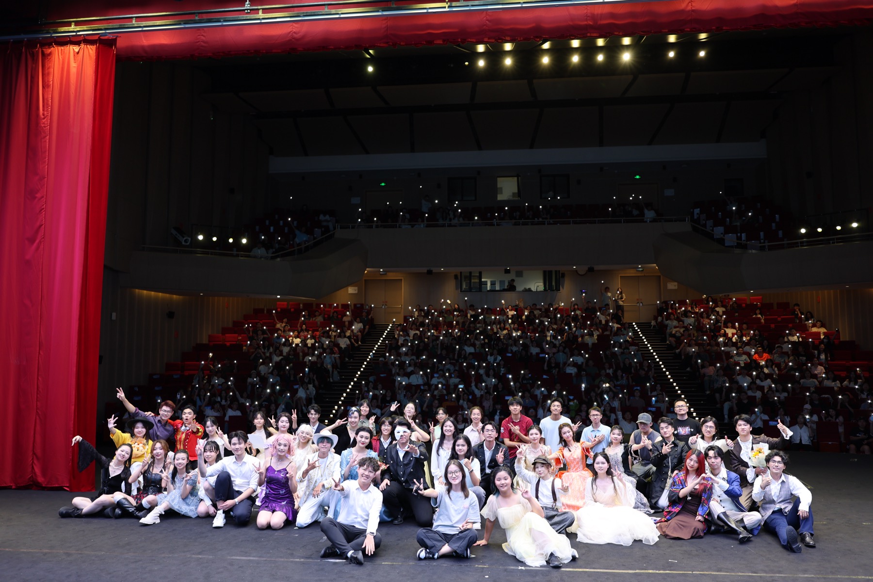 Cast and audience at the SUSTech musical gala